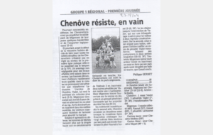 Article le Bien Public 27 septembre 2004