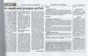 Article le Bien Public 3 mai 2006