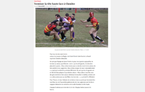 Article le Journal de Saône et Loire 21 avril 2012