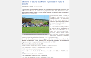 Article Dijon Sport News 1er mai 2013