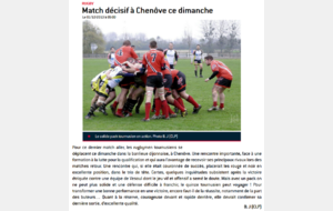 Article le Journal de Saône et Loire 1er décembre 2013