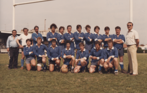 CRC saison  1982 1983 finale challenge Benoît à Seurre contre Bourbon- Lancy