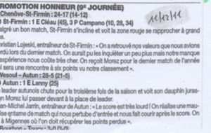 Article Journal de Saône et Loire 11 décembre 2011
