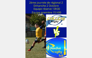 Match aller Chatenoy RC A - CRC A